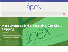 Tablet Screenshot of apexacu.com